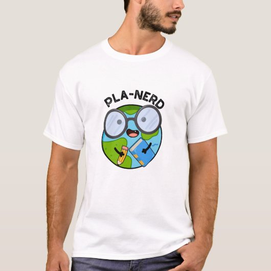 T-shirt Planerd Drôles de Puns de Planète (Devant)