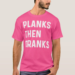 T-shirt Planes Puis Dranks - Drôle Dit Poids Levant T