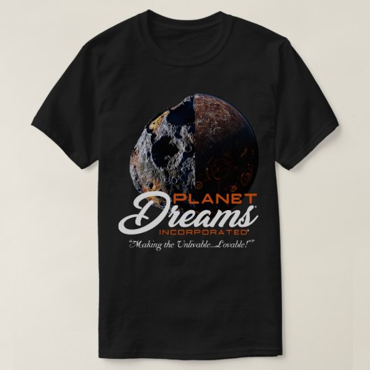 T-shirt Planet Dreams Incorporé (Design devant)