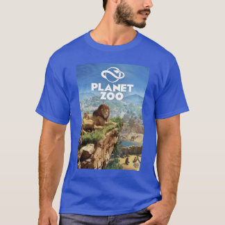 T-shirt Planet zoo famille vintage