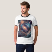 T-shirt planète (Devant entier)