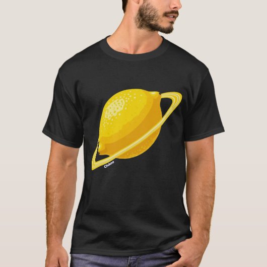T-shirt Planète Citron (Devant)