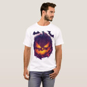 T-shirt Planète citrouille (Devant entier)