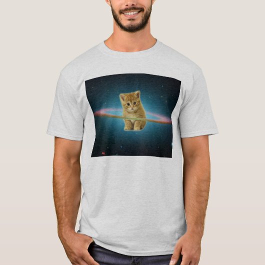 T-shirt Planète de chaton de supernova (Devant)