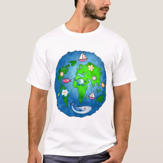 T-shirt Planète de natures (Devant)
