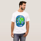 T-shirt Planète de natures (Devant entier)