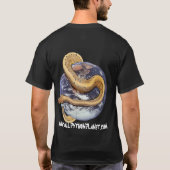 T-shirt Planète de python de boule (Dos)