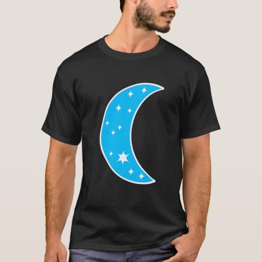 T-shirt Planète Demi-Lune (Devant)