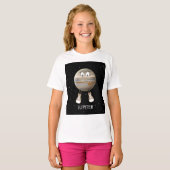 T-shirt Planète Jupiter & Étoiles (Devant entier)