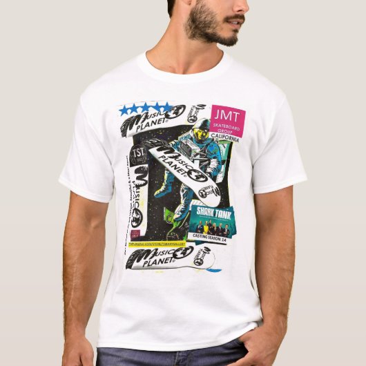T-Shirt PLANÈTE MUSICALE (Devant)
