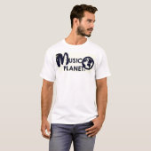 T-shirt PLANÈTE MUSIQUE (Devant entier)