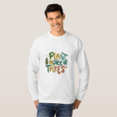 T-shirt Planète plus d'arbres (Devant entier)