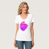 T-shirt Planète rose (Devant entier)