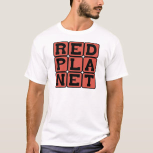 T-shirt Planète rouge, Mars