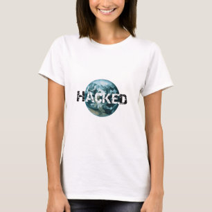 T-shirt planète Terre piratée
