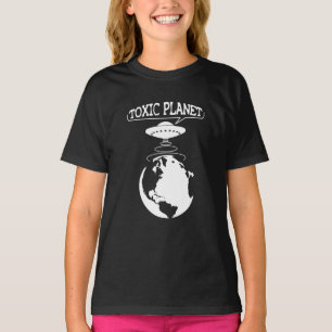T-shirt Planète toxique   Protection de l'environnement