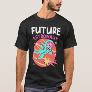 T-shirt Planète Universelle Espace Extérieur Enfants Scien
