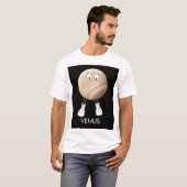 T-shirt Planète Vénus & Étoiles (Devant entier)