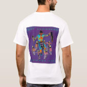 T-shirt Planète Yummage + Yummage obtenu (Dos)