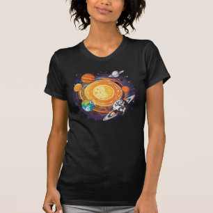 T-shirt Planètes