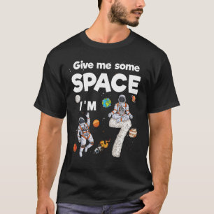 T-shirt Planètes astronautes spatiales Sept Ans 7ème B