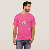 T-shirt Planètes Chibi Kawaii (Devant entier)