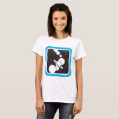 T-shirt Planètes dans l'espace (Devant entier)