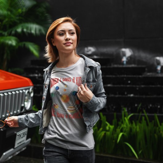 T-shirt Planètes Dans L'Espace Galaxy