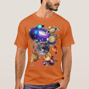 T-shirt Planètes du système solaire