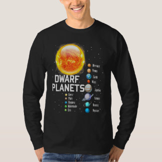 T-shirt Planètes du système solaire Astronaute spatial