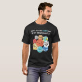 T-shirt Planètes du système solaire drôle Terre (Devant entier)