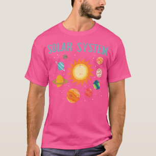 T-shirt Planètes du système solaire Espace astronomique so