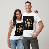T-shirt Planètes et le système solaire (Unisexe)