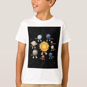 T-shirt Planètes et système solaire