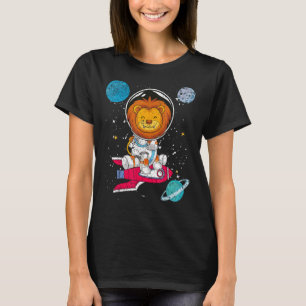 T-shirt Planètes Joli Zoo Animal Space Voyage Roquettes As