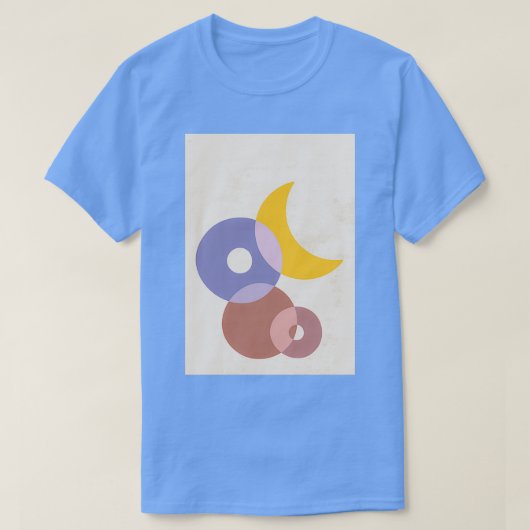 T-shirt Planètes lunaires (Design devant)
