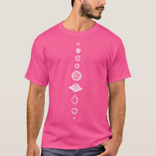 T-shirt Planètes noires