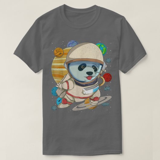 T-shirt Planètes - Science spatiale extra-atmosphérique Cu (Design devant)