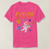 T-shirt Planets Outer Space Science Kids Universe Future A (Design devant)