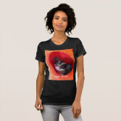 T-shirt Planeur à sucre en Orange Hanging Lit (Devant entier)