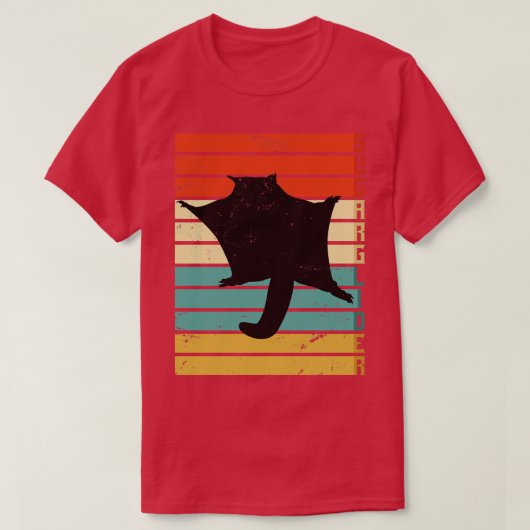T-shirt Planeur à sucre rétro 1 (Design devant)
