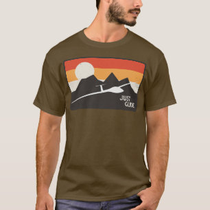 T-shirt Planeur Pilote Glider Plane de saut Rétro