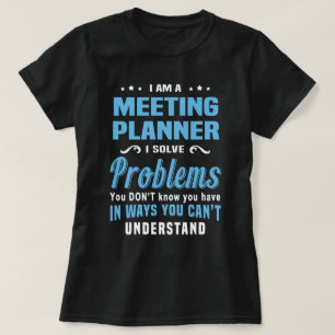 T-shirt Planificateur de réunions
