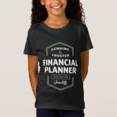 T-Shirt Planificateur financier | Idées cadeaux (Devant)