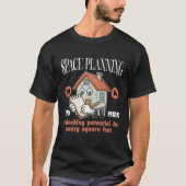 T-shirt Planification spatiale (Devant)