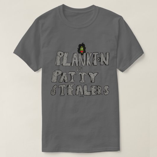T-shirt Plankton et Patty Stealers (Design devant)