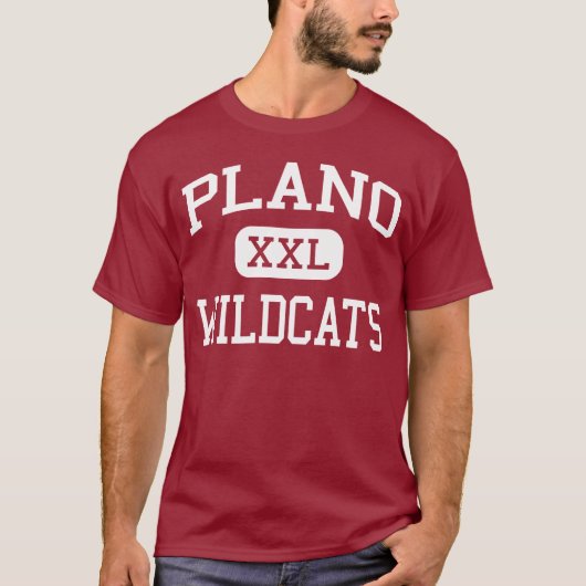 T-shirt Plano - chats sauvages - aîné - Plano le Texas (Devant)