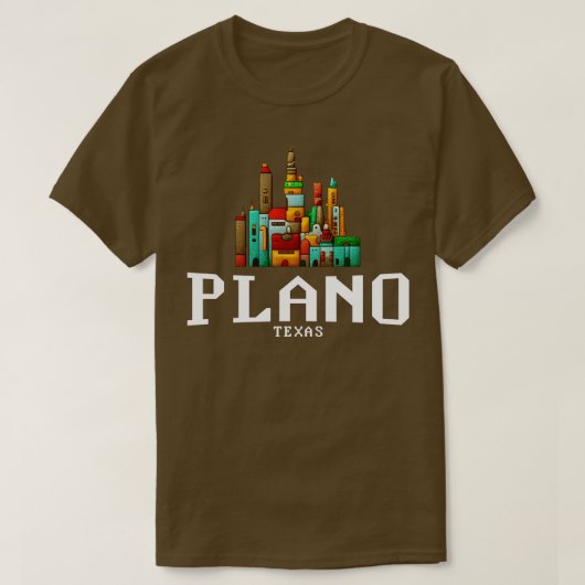 T-shirt Plano Texas (Design devant)
