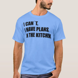T-shirt Plans de cuisson dans la cuisine Baker