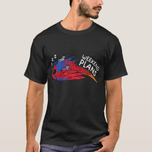 T-shirt Plans de fin de semaine Parrot I dormant Femme Ecl